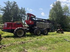 2014 KOMATSU 6-WHEEL HARVESTER/PROCESSOR 931.1, 251 H.D. DIESEL MOTOR, 10 METER HORIZONTAL REACH,