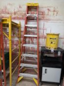 WERNER 8' FIBERGLASS STEPLADDER