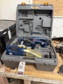 RYOBI CORDLESS SET W/ WET/DRY VAC., CIRCULAR SAW, SAWZALL & CASE
