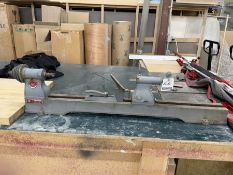 DELTA MANUAL LATHE, S/N 79-8502, (BENCH TYPE)