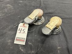 DYNABRADE PNEU. 3 1/2" DISC SANDERS
