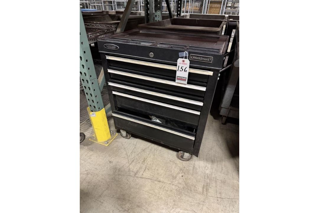 LIFETIME WORKSMART 5D PORT. 27" TOOL CAB. W/ CONTENTS