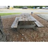 6' WOOD PICNIC TABLES