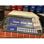 ULINE 12"X10" DIG. PLATFORM SCALE, M/N ICE-6K, 60# CAP.
