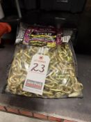 5/16"X20' TOW CHAINS W/ GRAB HOOKS