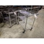 30"X18" PORT. S.S. METRO CART