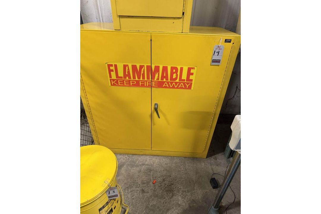 42" METAL FLAMEPROOF CAB.