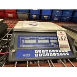 ULINE 12"X10" DIG. PLATFORM SCALE, M/N ICE-6K, 60# CAP.