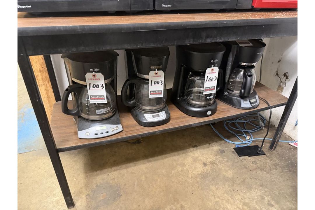 ASS'T ELEC. COFFEE MAKERS