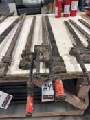 HARGRAVE 3' ADJ. MET. BAR CLAMPS