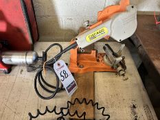 CHICAGO ELEC. CHAIN SAW SHARPENER, BENCH TYPE