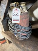 SUBMERSIBLE 2" PUMP, 1 PH.