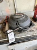 SNAP-ON RETRACTABLE ELEC. CORD REEL WORKLIGHT, M/N ECUR2450A