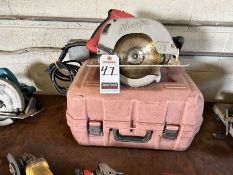 MILWAUKEE MAGNESIUM 7 1/4" CIRC. SAW W/ CASE