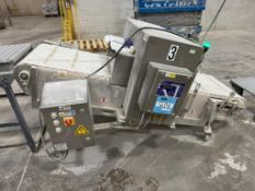 Fortress Phantom Conveyor Mounted Portable Metal Detector, Model C-V84X24BSA, Serial# CVF-4983, Year