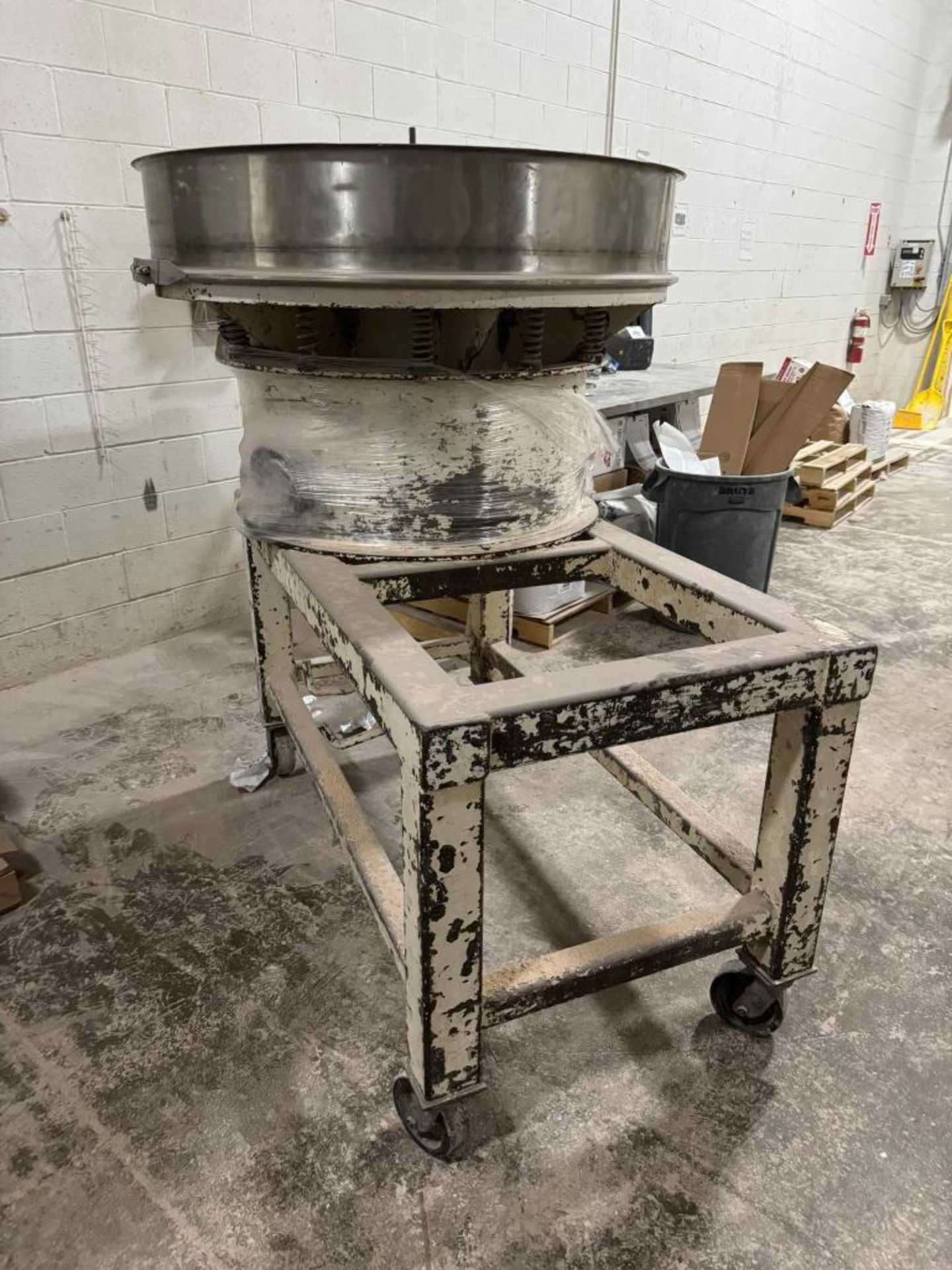 Sweco Approximate 48" Diameter Stainless Steel Single Deck Vibratory Screener, Model US48S, Serial# - Image 2 of 8