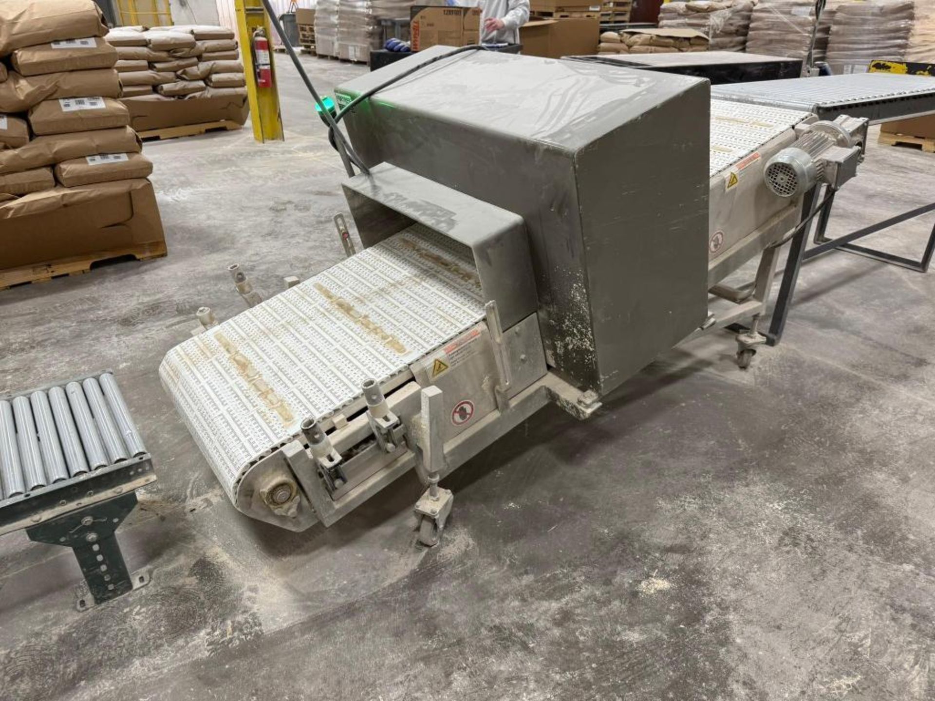 Fortress Phantom Conveyor Mounted Portable Metal Detector, Model C-V84X24BSA, Serial# CVF-4983, Year - Image 3 of 10