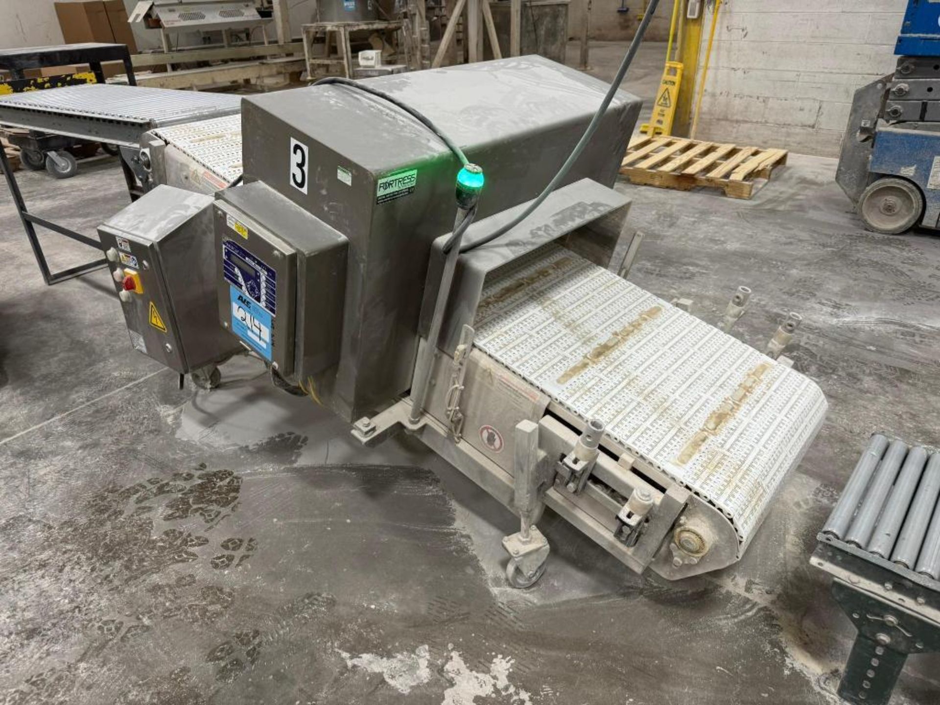 Fortress Phantom Conveyor Mounted Portable Metal Detector, Model C-V84X24BSA, Serial# CVF-4983, Year - Image 2 of 10