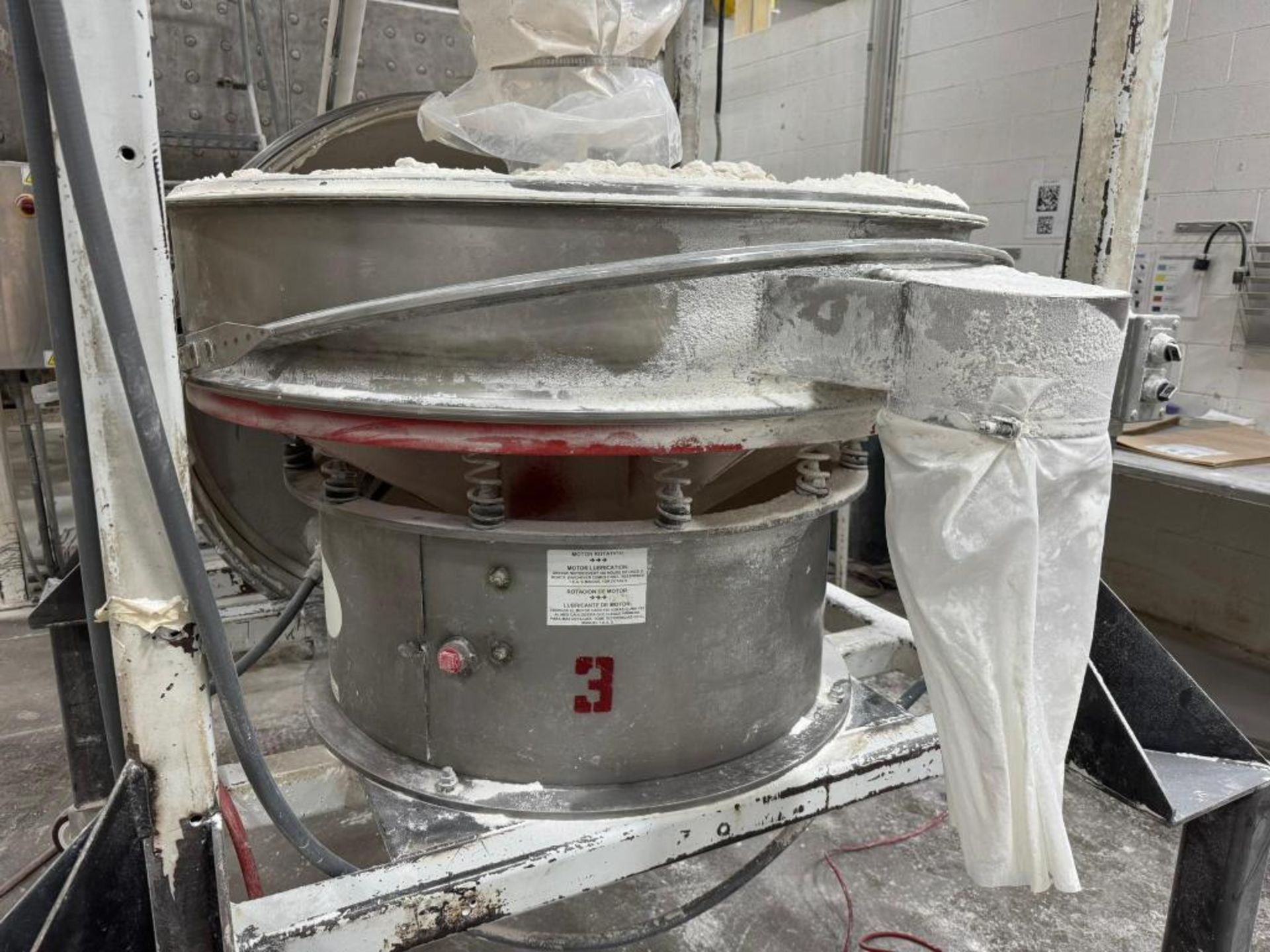 Thermal Engineering Approximate 48" Diameter Stainless Steel Single Deck Vibratory Screener. With to - Image 4 of 6