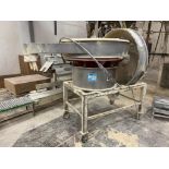 Thermal Engineering Approximate 48" Diameter Stainless Steel Single Deck Vibratory Screener, Model S