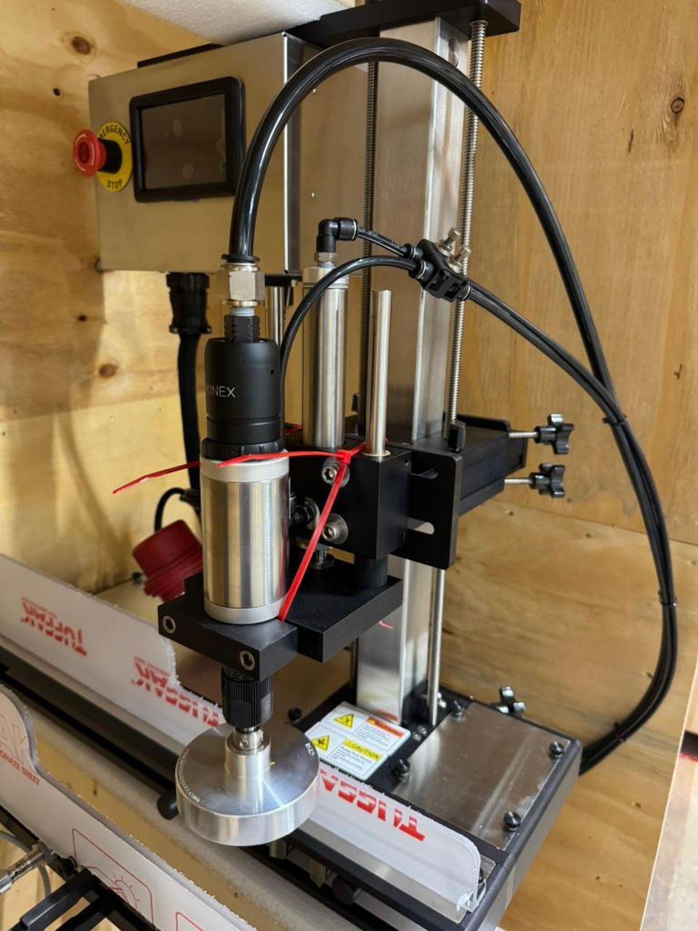 Relia Machine UNUSED Kinex Relia-Cap Automatic Screw Capping Machine, Serial# 1771 ...