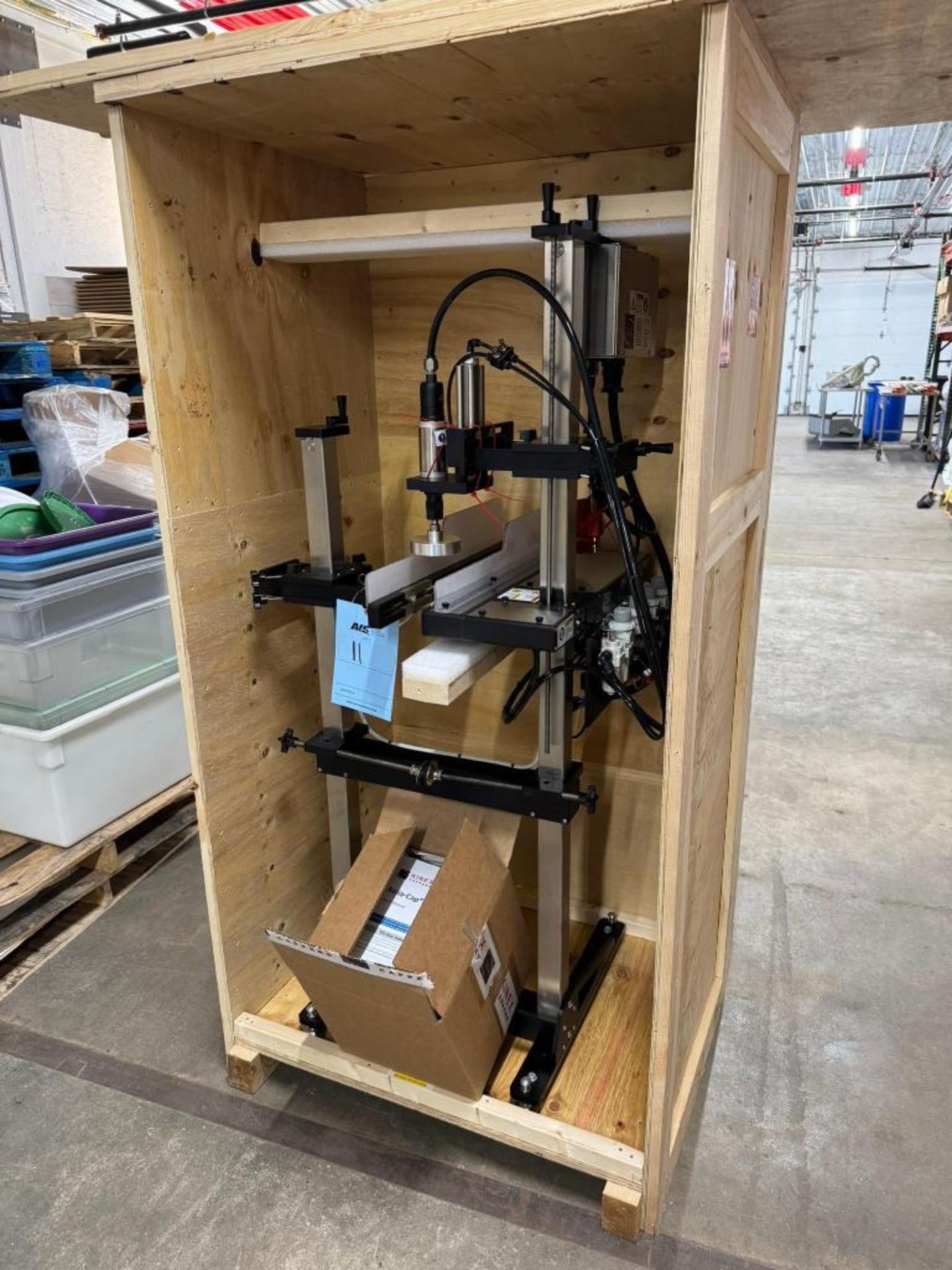 Relia Machine UNUSED Kinex Relia-Cap Automatic Screw Capping Machine, Serial# 1771 ...