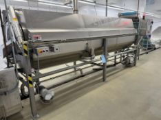 Lyco Stainless Steel Dual Zone Rotary Drum Blancher (Cooker-Cooler), Model# RDB, Serial# RDB-1021-10