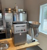 Robot Coupe Bulk Continuous Feed Food Processor, Model# CL 55 Series E, Serial# 4570124603O-09.