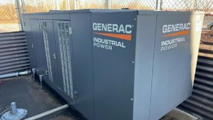 Generac SG200 200kW 3-Phase Industrial Standby Generator Set, S/N 3007874996 (2021), LOW HOURS - ONL