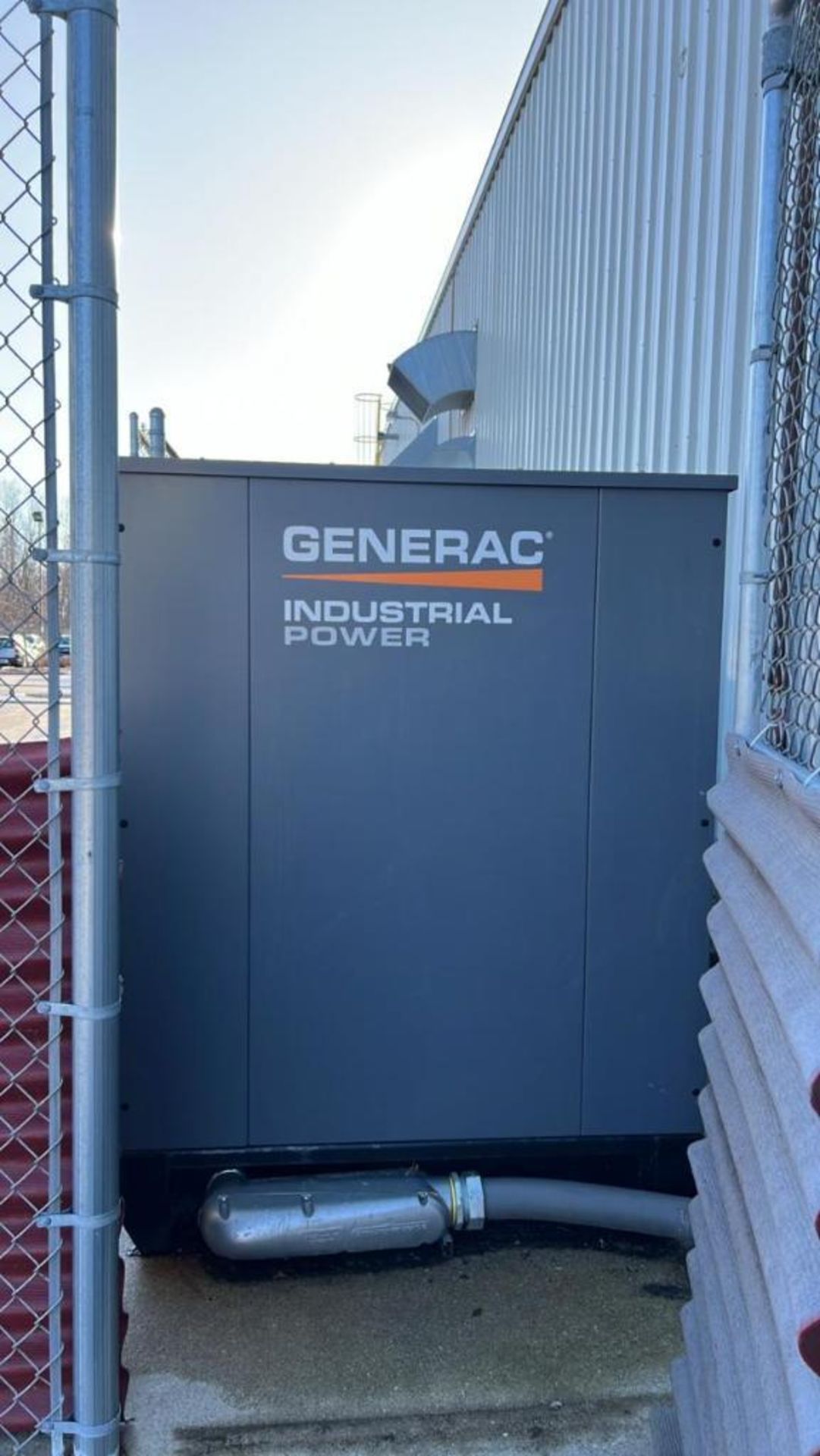 Generac SG200 200kW 3-Phase Industrial Standby Generator Set, S/N ...