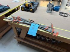 Lot of: Assorted Jorgensen Wood Clamps, #3724.