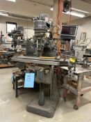 Bridgeport Variable Speed Vertical Knee Milling Machine, Serial# 164533. With Heidenhain Linear Enco