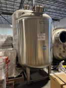 Deutsche Process 304 Stainless Steel Tank, ASME# U#53755, Serial# TW19-037, Year 2019. Full volume a