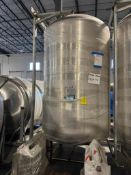 Deutsche Process 304 Stainless Steel Tank, ASME# U#53755, Serial# TW19-177, Year 2019. Full volume a