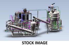 Deutsche Beverage Stainless Steel Rotax Solvent Based Continuous Oil Extraction System. Bulk Lot Con