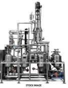 Deutsche Process Stainless Steel Short Path Evaporator, ASME# U#53755, Year 2019. Consisting of (1)