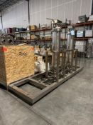 Lot Of (2) Stainless Steel Columns, Serial# TW19-236 & TW19-237, Year 2019. On a stainless steel fra