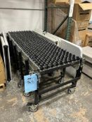 Uline expandable conveyor, Aprox. 24" wide