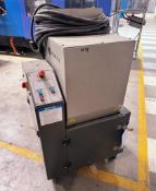 Sterling Beside The Press Granulator, Model FX716, Serial# FX716-21031, Year 2021.