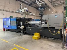 Sumitomo CL Series 550 Ton Electric Injection Molding Machine, Approximate 61oz shot size, 80mm scre