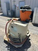 Lot of: (1) SC Filtration / Sambo Creeck Filter Trolley. (1) Ridgid Shop Vacuum.