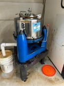 WVO Designs Stainless Steel Centrifuge, Model PTDM-25, Serial# 19525.