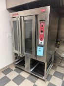 Blodgett Gas Fired Mini Rotating Rack Convection Oven, Model XR8-G/AB, Serial#022620DJ100Z.