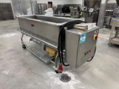 Sani-Matic Portable Stainless Steel COP Parts Washer Tank, Model RW-06-13-M-SN-1, Serial# 50191-1049