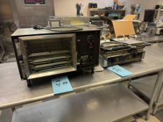 Lot Consisting Of: (1) Equipex Majestic double panini grill, serial#CA7112224, (1) Wisco Industries