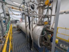 Bepex International "Continuator" Continuous Steam-Jacketed Pasteurizer/Cooker, SS, 40 HP
