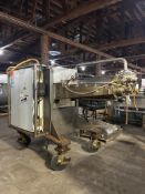 Hosokawa Bepex GmbH Double Rotary Bar Roller, Model# DDP-250-1000, Serial# 52048-49, Year 1998.