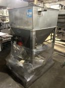Lot of: (1) Hapman Stainless Steel Storage Hopper, Serial# X-14225-AA. With Assorted Parts. (1) Flex