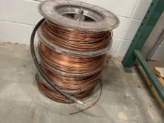 Group of (4) Assorted Welding Wire Remnant Spools
