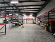Group of Teardrop-Style Pallet Racking